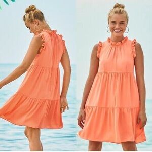 Lilly Pulitzer Jazzy Dress NWT coral
